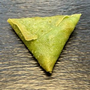 Grüne Samosa vegetarisch | veganes Fingerfood