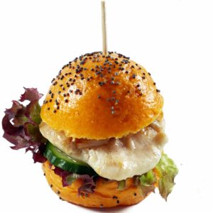 Mini Burger Hähnchenbrust