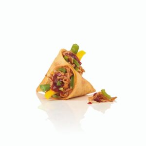 Asia Wrap  BBQ  mit Pulled Jackfruit